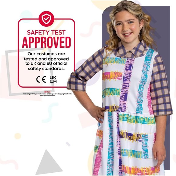 NWT Stranger Things Eleven Tween Classic Season 4 Look Costume - Picture 5 of 9